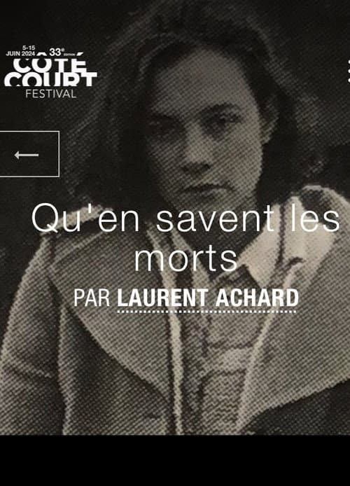 Постер: Qu'en savent les morts ?