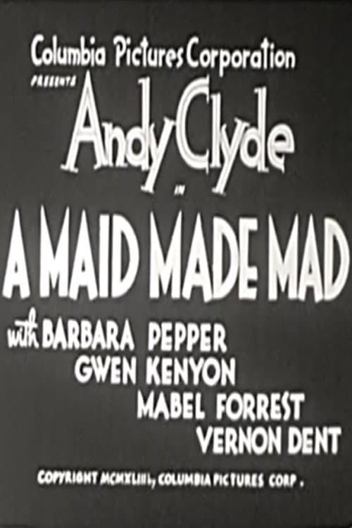 Постер: A Maid Made Mad