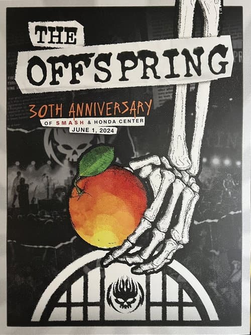 Постер: The Offspring: SMASH 30th Anniversary Concert
