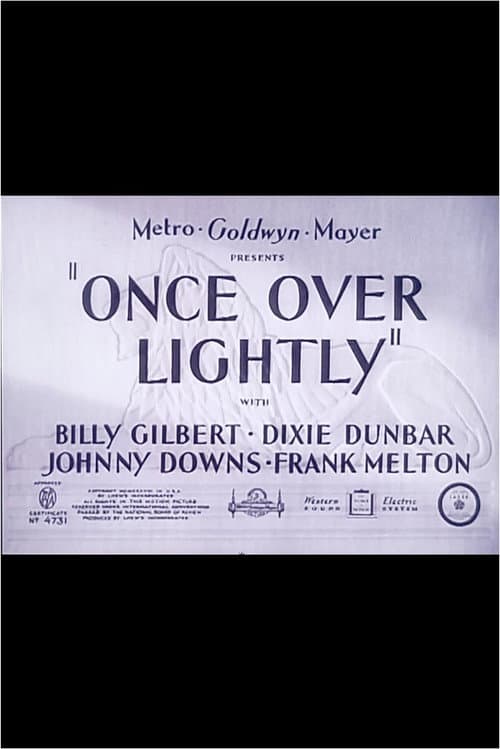 Постер: Once Over Lightly