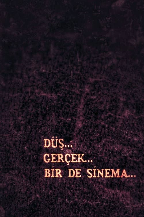 Постер: Düş, Gerçek, Bir de Sinema
