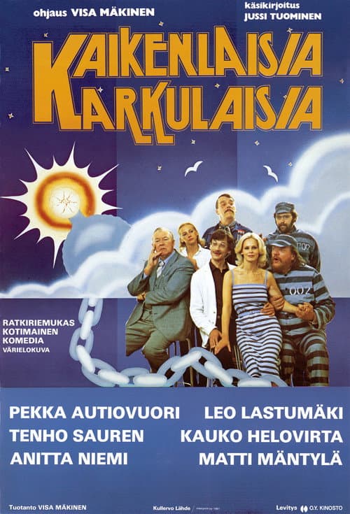 Постер: Kaikenlaisia karkulaisia