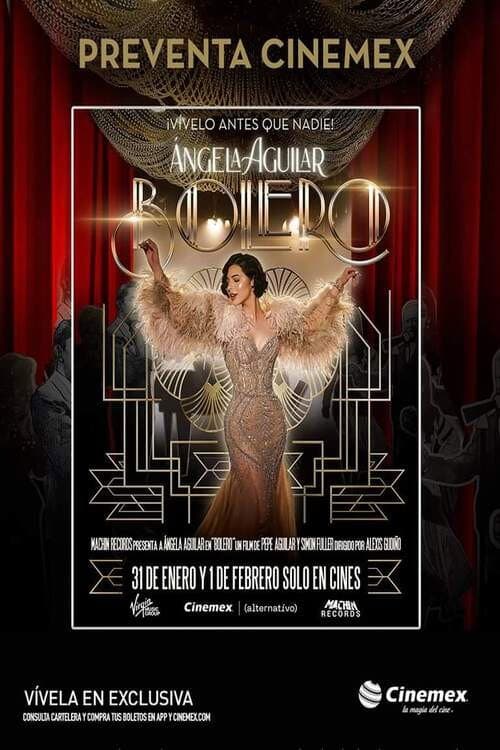 Постер: Ángela Aguilar "Bolero"