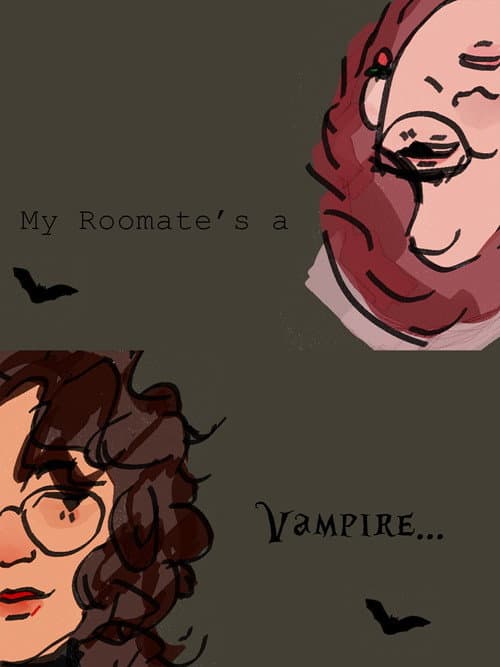 Постер: My Roommate's a Vampire...