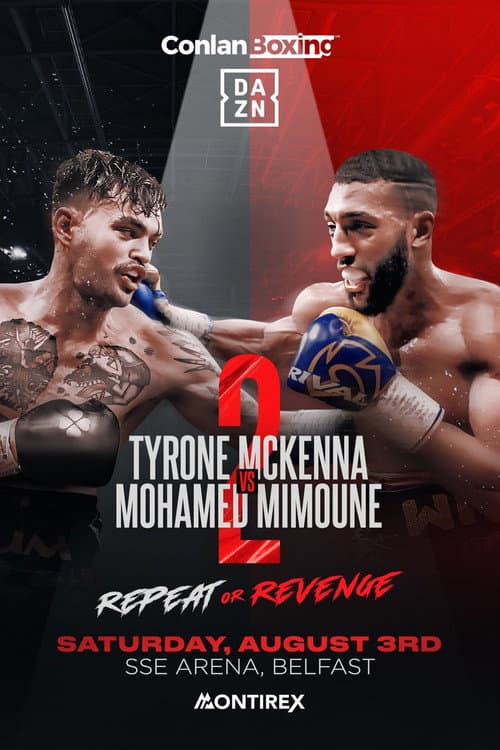 Постер: Tyrone McKenna vs. Mohamed Mimoune II