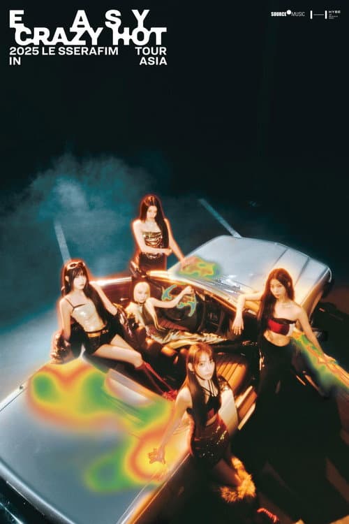 Постер: LE SSERAFIM 'EASY CRAZY HOT' TOUR IN INCHEON