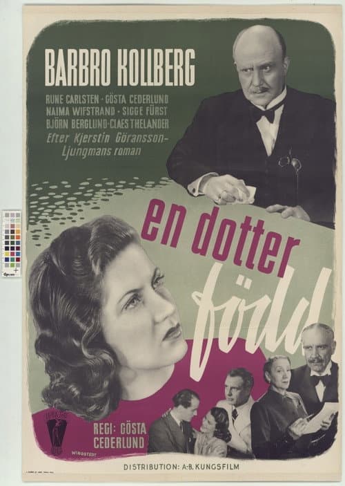 Постер: En dotter född