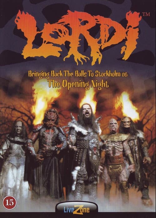 Постер: Lordi - Bringing back the balls to Stockholm og The opening night