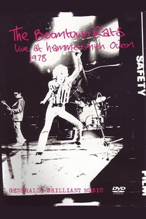 Постер: The Boomtown Rats: Live at Hammersmith Odeon 1978