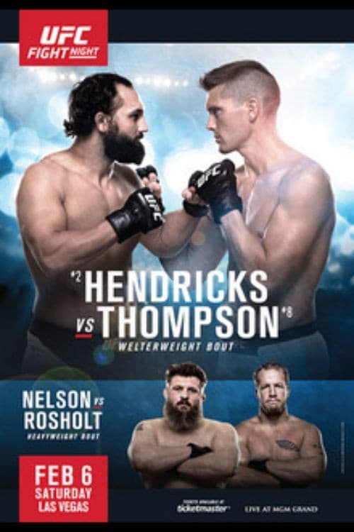 Постер: UFC Fight Night 82: Hendricks vs. Thompson