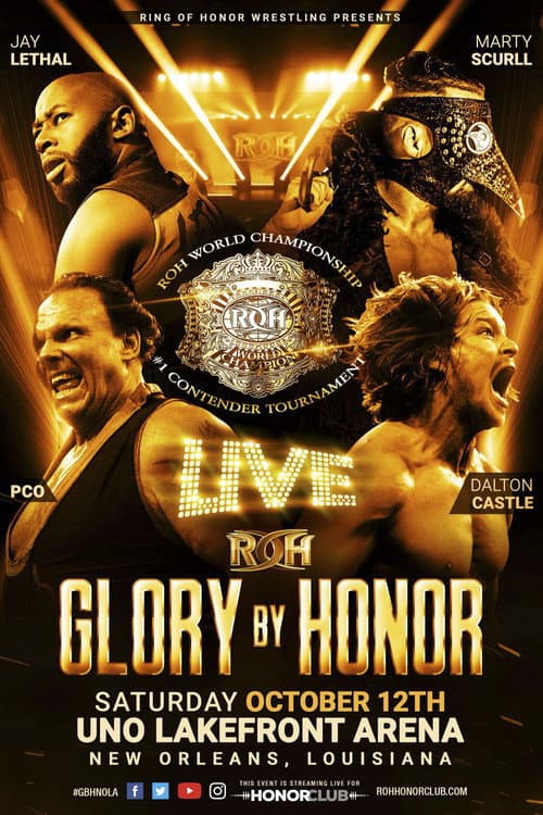 Постер: ROH: Glory By Honor XVII
