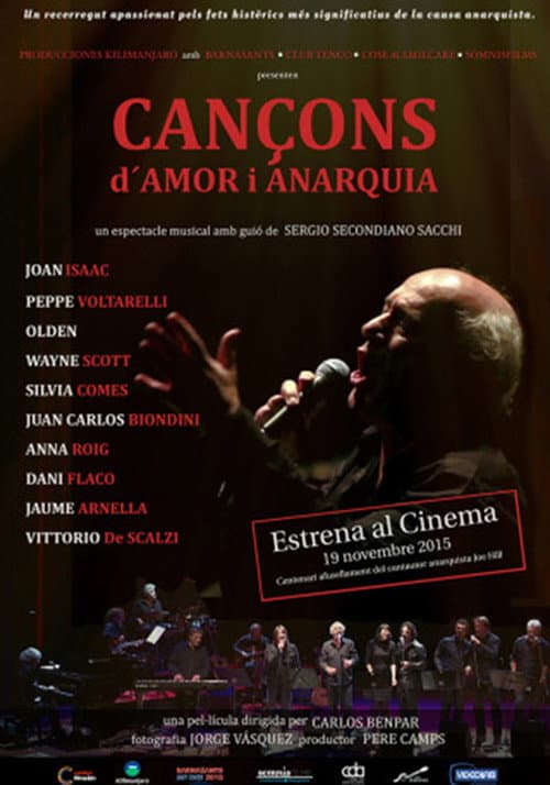 Постер: Cançons d'amor i Anarquia
