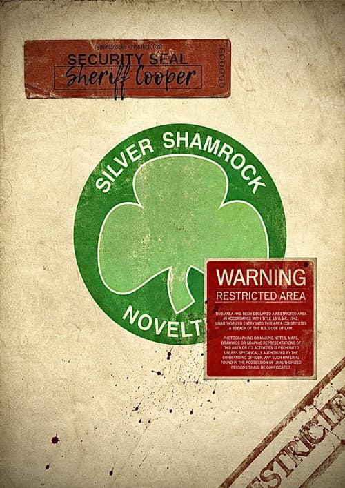 Постер: Silver Shamrock Novelties
