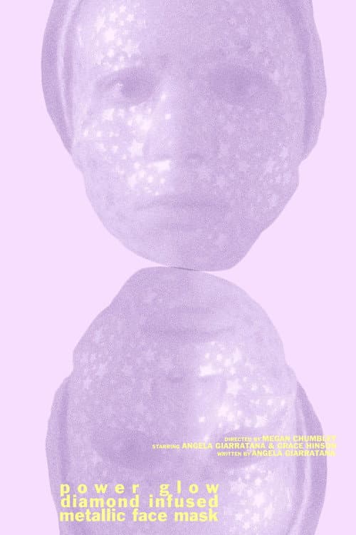 Постер: power glow diamond infused metallic face mask