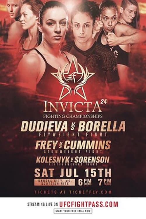 Постер: Invicta FC 24: Dudieva vs. Borella