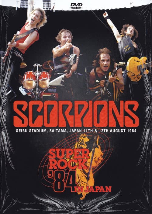 Постер: Scorpions: Super Rock '84 in Japan