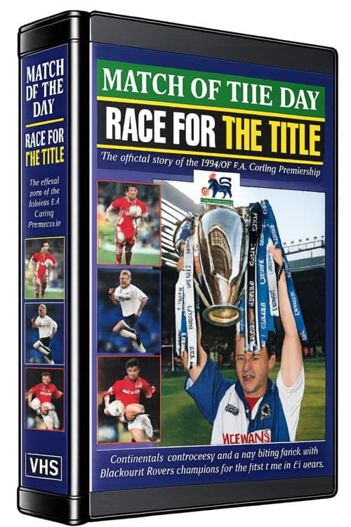 Постер: Match of the Day - Race For The Title - 1994-95