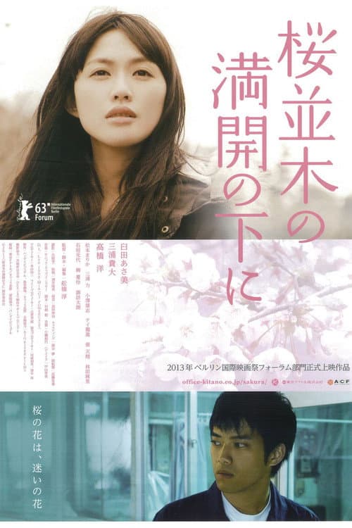Постер: 桜並木の満開の下に