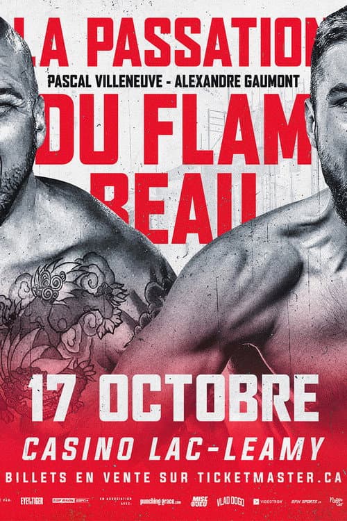 Постер: Alexandre Gaumont vs. Andres Viera