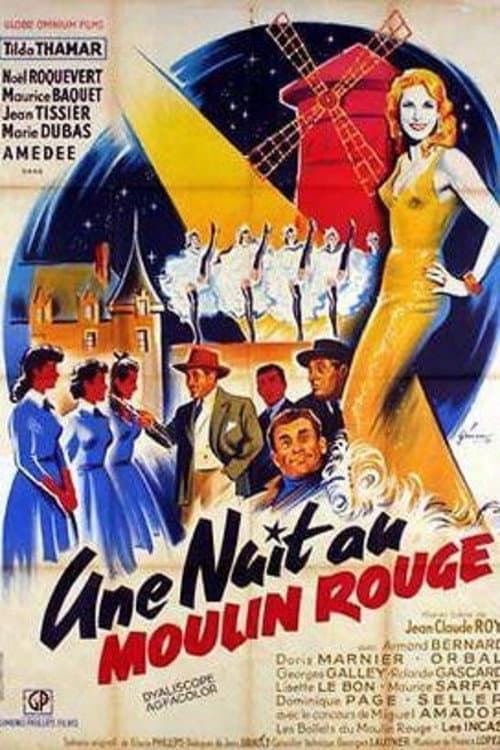 Постер: Une nuit au Moulin-Rouge
