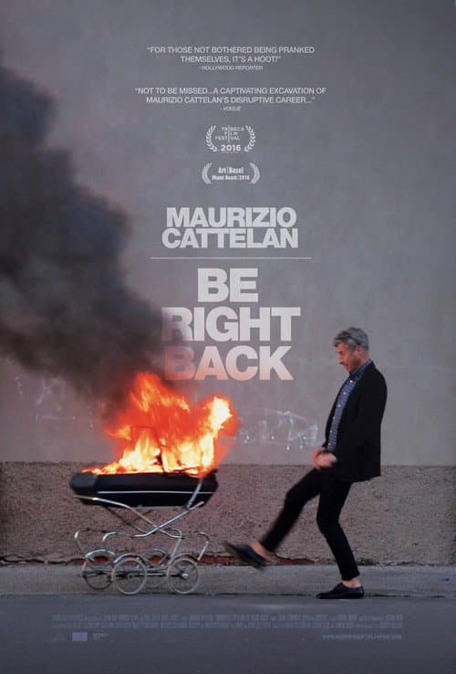 Постер: Maurizio Cattelan: Be Right Back