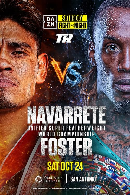 Постер: Emanuel Navarrete vs. O’Shaquie Foster