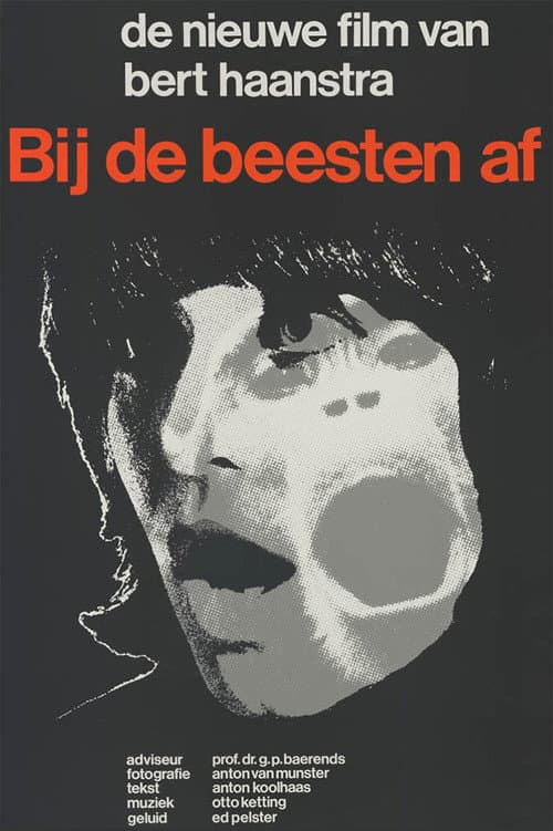 Постер: Bij de beesten af