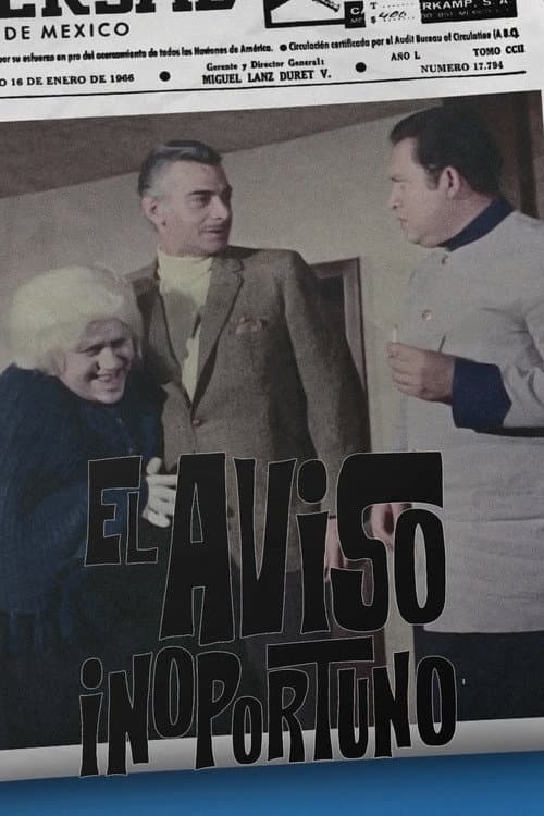 Постер: El aviso inoportuno