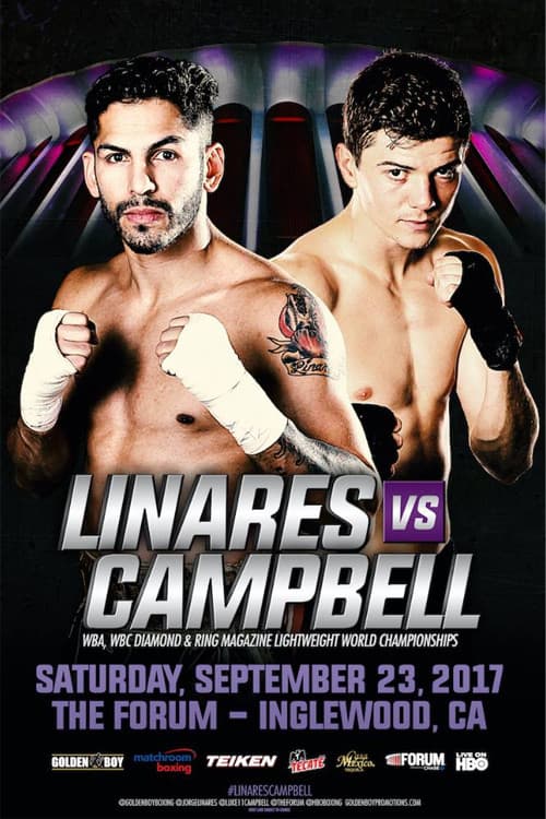 Постер: Jorge Linares vs. Luke Campbell