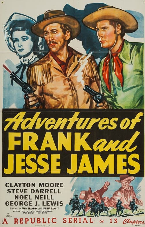 Постер: Adventures of Frank and Jesse James