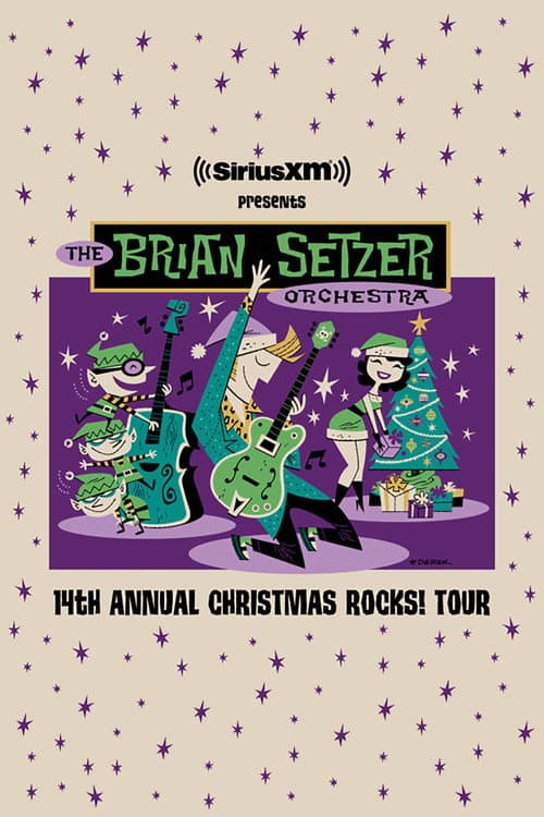 Постер: The Brian Setzer Orchestra: Christmas Rocks! Live