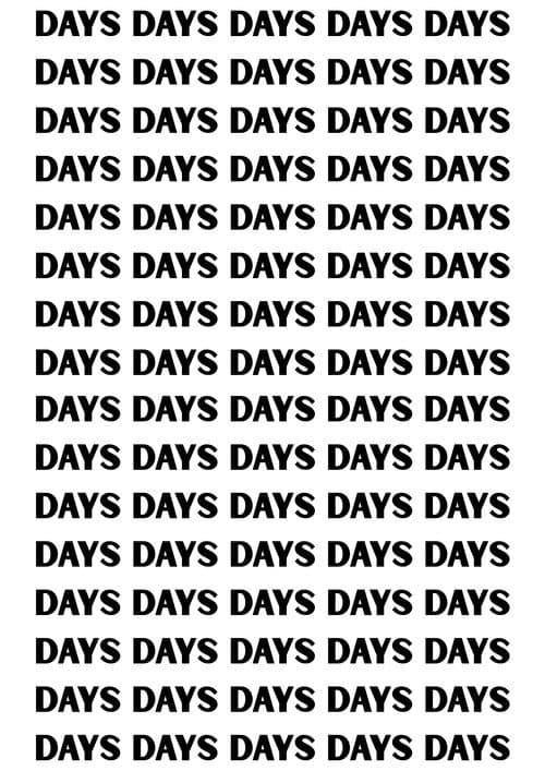 Постер: Days