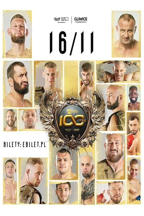 Постер: KSW 100: Khalidov vs. Bartosinski
