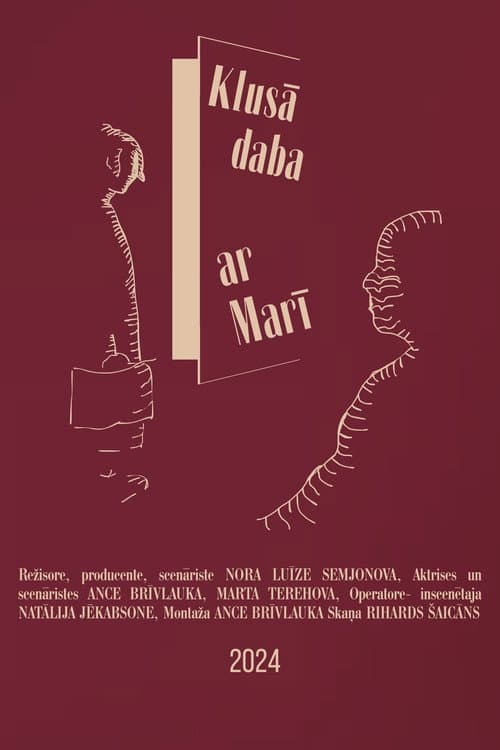 Постер: Klusā daba ar Marī