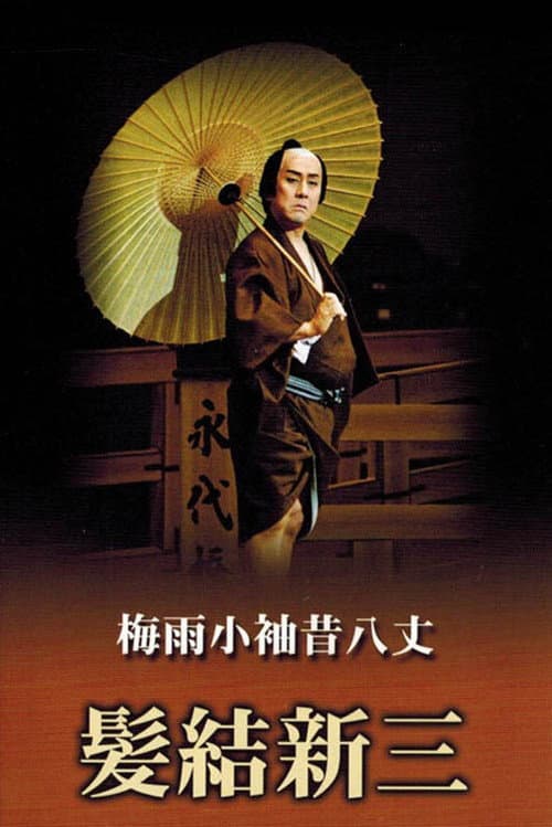 Постер: 歌舞伎名作撰 梅雨小袖昔八丈 髪結新三