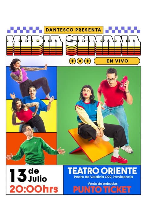 Постер: Media Semana: Live Show | Teatro Oriente