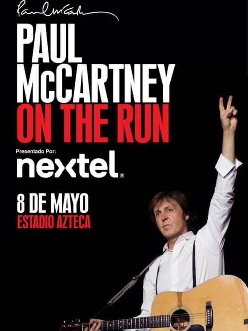 Постер: Paul McCartney On the Run Tour - Estadio Azteca