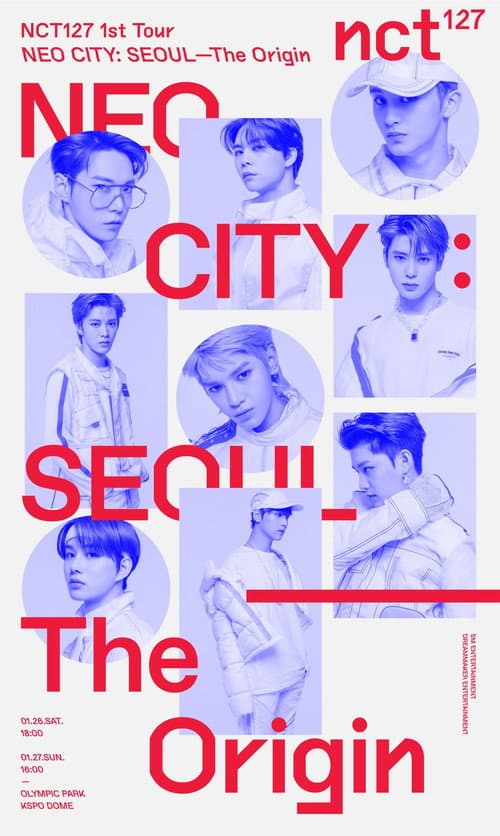 Постер: NCT 127 | 1st Tour | NEO CITY - The Origin