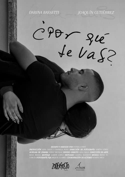 Постер: ¿por qué te vas?