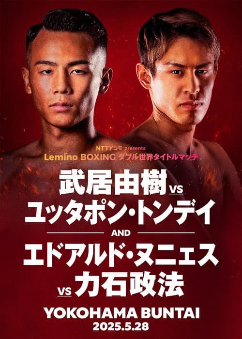 Постер: Lemino BOXING ダブル世界タイトルマッチ
