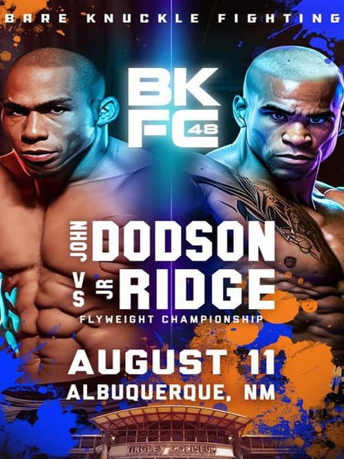 Постер: BKFC 48: Dodson vs. Ridge