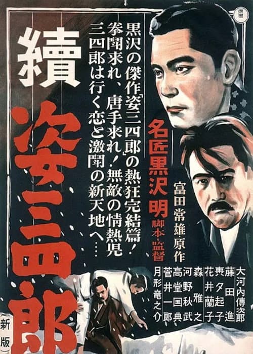 Постер: 唐手三四郎