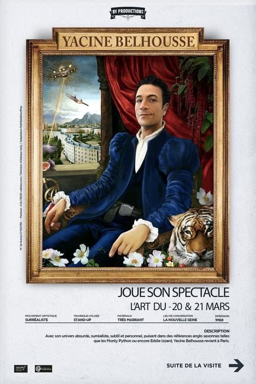 Постер: Yacine Belhousse joue son spectacle