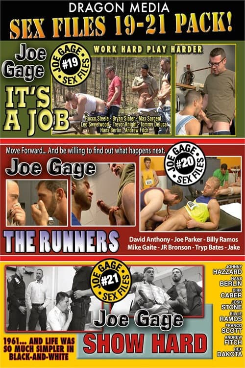 Постер: Joe Gage Sex Files Vol. 19, 20 & 21