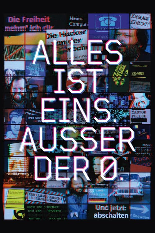 Постер: Alles ist eins. Außer der 0.
