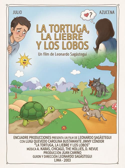 Постер: La tortuga, la liebre y los lobos