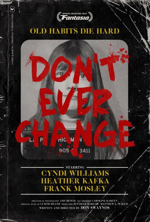 Постер: Don't Ever Change
