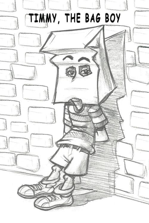 Постер: Timmy, The Bag Boy