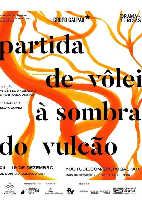 Постер: Partida de Vôlei à Sombra do Vulcão