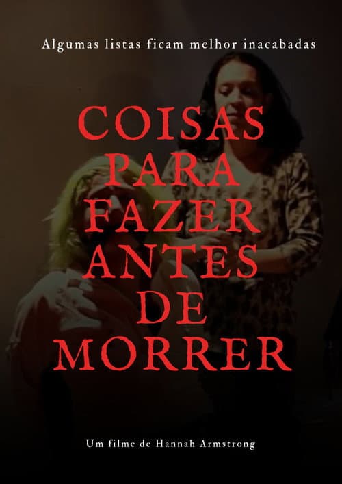 Постер: Coisas Para Fazer Antes de Morrer